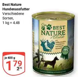 Globus Best Nature Hundenassfutter Angebot