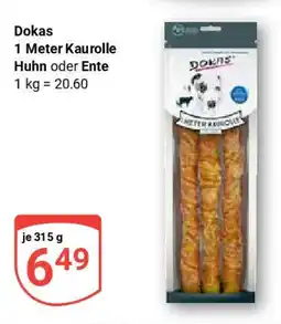 Globus Dokas 1 Meter Kaurolle Huhn oder Ente Angebot