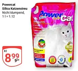Globus Powercat Silica Katzenstreu Angebot
