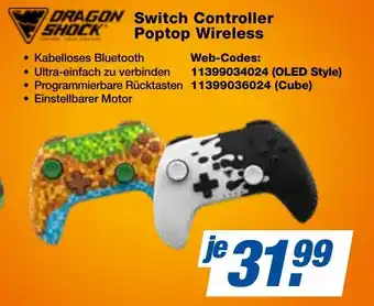 expert Techno Land DRAGON SHOCK Switch Controller Poptop Wireless Angebot