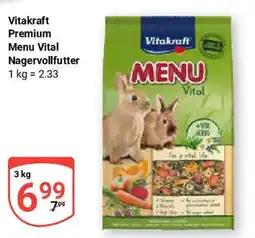 Globus Vitakraft Premium Menu Vital Nagervollfutter Angebot