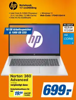 expert Techno Land hp Notebook 17-cn3658ng Angebot