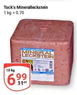 Globus Tock's Mineralleckstein Angebot