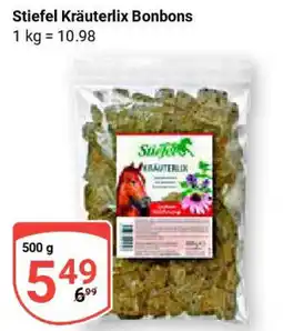 Globus Stiefel Kräuterlix Bonbons Angebot