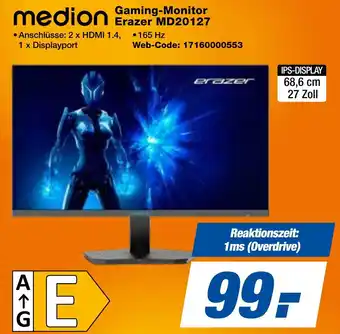expert Techno Land medion Gaming-Monitor Erazer MD20127 Angebot