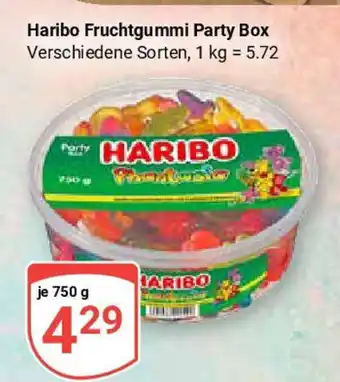 Globus Haribo Fruchtgummi Party Box Angebot