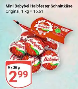 Globus Mini Babybel Halbfester Schnittkäse Angebot
