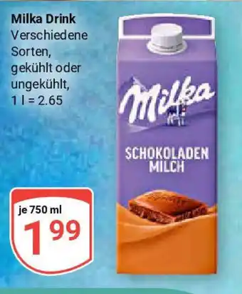 Globus Milka Drink Angebot