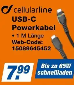 expert Techno Land cellularline USB-C Powerkabel Angebot