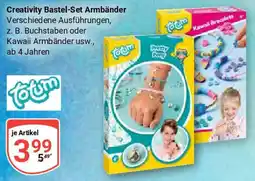 Globus Creativity Bastel-Set Armbänder totum Angebot