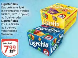 Globus Ligretto Kids oder Ligretto Blau Angebot