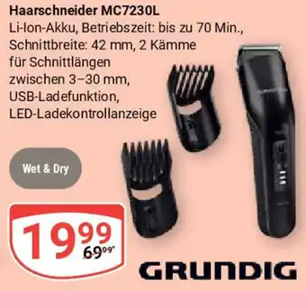 Globus GRUNDIG Haarschneider MC7230L Angebot