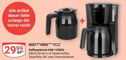Globus emerio Kaffeeautomat CME-125050 Angebot