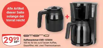 Globus emerio Kaffeeautomat CME-125050 Angebot