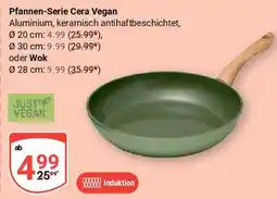 Globus Pfannen-Serie Cera Vegan Ø20 cm Angebot
