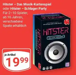Globus Hitster - Das Musik-Kartenspiel oder Hitster - Schlager Party Angebot