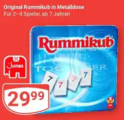 Globus Jumbo Rummikub Original Rummikub in Metalldose Angebot