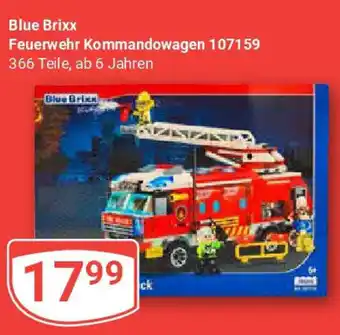 Globus Blue Brixx Feuerwehr Kommandowagen 107159 Angebot
