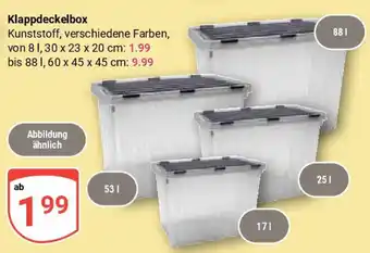 Globus Klappdeckelbox Angebot