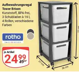 Globus Aufbewahrungsregal Tower Brisen rotho Angebot