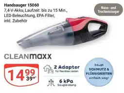 Globus CLEANMaxx Handsauger 15060 Angebot