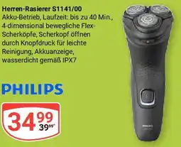 Globus PHILIPS Herren-Rasierer S1141/00 Angebot