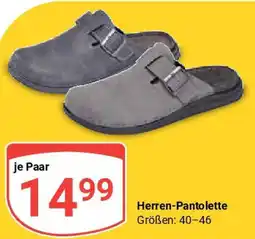 Globus Herren-Pantolette Angebot