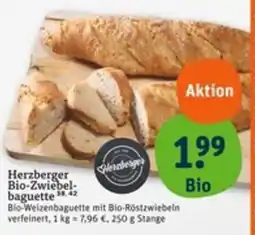 tegut Herzberger Bio-Zwiebel- baguette Angebot