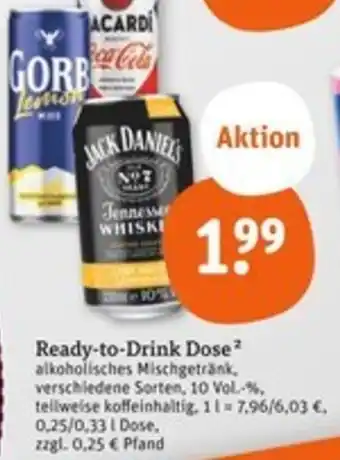 tegut Ready-to-Drink Dose Angebot