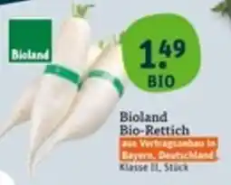 tegut Bioland Bio-Rettich Angebot