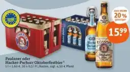 tegut Paulaner oder Hacker-Pschorr Oktoberfestbier Angebot