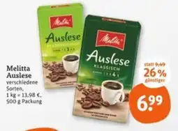 tegut Melitta Auslese Angebot