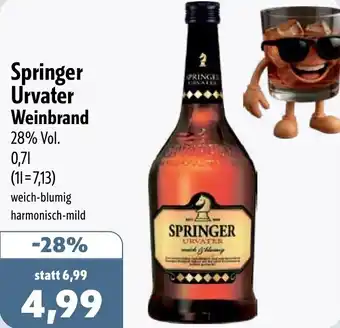 Aktiv Irma Springer Urvater Weinbrand Angebot