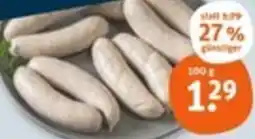 tegut Weißwurst Münchner Art Angebot