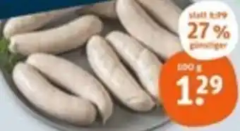 tegut Weißwurst Münchner Art Angebot