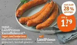 tegut tegut LandPrimus Kartoffelwurst Angebot