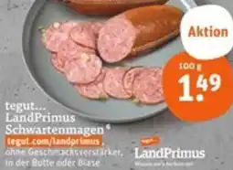 tegut tegut LandPrimus Schwartenmagen Angebot