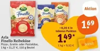 tegut Arla Finello Reibekäse Angebot
