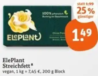 tegut ElePlant Streichfett Angebot