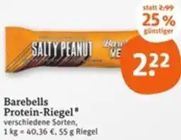 tegut Barebells Protein-Riegel Angebot