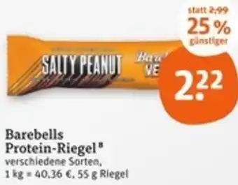 tegut Barebells Protein-Riegel Angebot