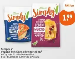 tegut Simply V vegane Scheiben oder gerieben Angebot
