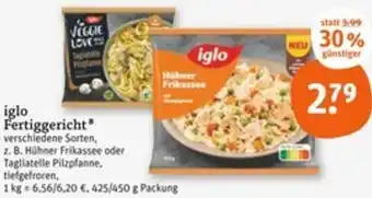 tegut iglo Fertiggericht Angebot