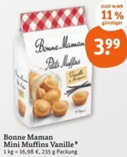 tegut Bonne Maman Mini Muffins Vanille Angebot