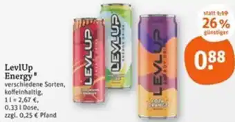 tegut LevlUp Energy Angebot
