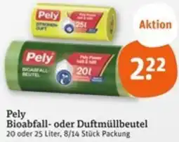 tegut Pely Bioabfall- oder Duftmüllbeutel Angebot