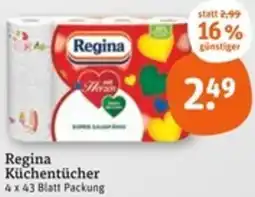 tegut Regina Küchentücher Angebot