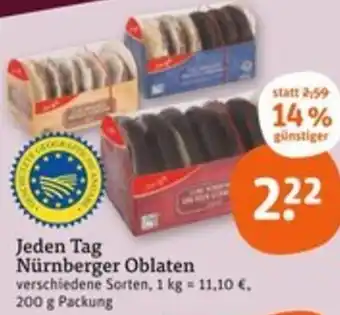 tegut Jeden Tag Nürnberger Oblaten Angebot