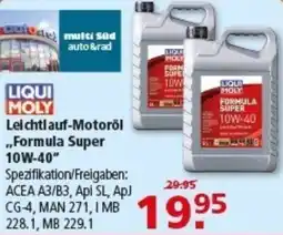 Multi Markt LIQUI MOLY Leichtlauf-Motoröl ,,Formula Super 10W-40" Angebot