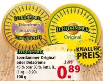 Multi Markt Leerdammer Original oder Delacrème Angebot